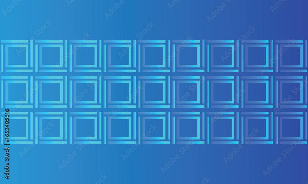 Poster abstract modern gradient blue colorful background. simple square element pattern gradient background