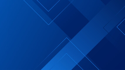 Minimalist blue abstract background with diagonal stripes