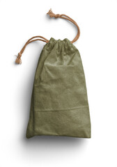 Olive Drawstring Bag