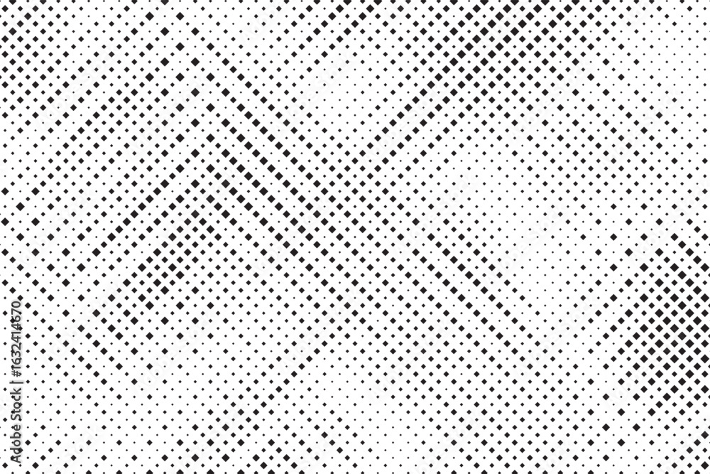 Poster halftone vector background. monochrome halftone pattern. abstract geometric dots background. pop art