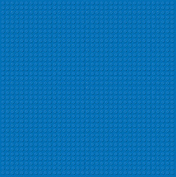 Blue plastic building plate. Perfect vector background of glossy plastic closeup. Vector