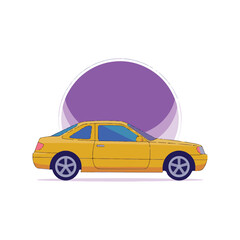 toy car on a white background