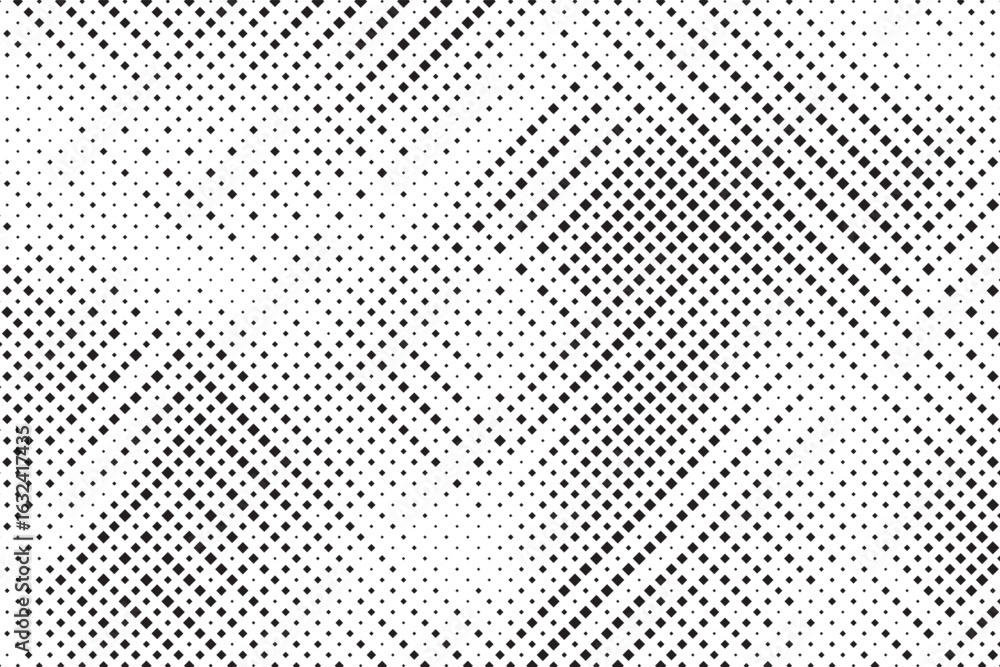 Aufkleber halftone vector background. monochrome halftone pattern. abstract geometric dots background. pop art