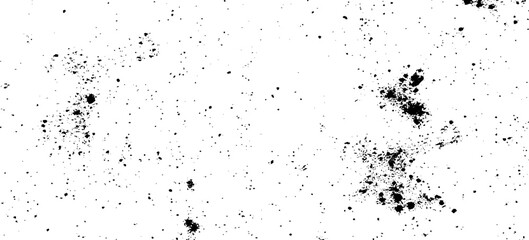 Distressed black texture dark grainy texture on white background. Grunge snow overlay. Vector illustration.