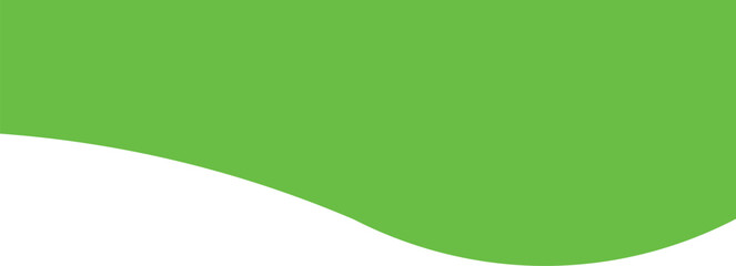 Obraz premium Abstract Green Shape With White Curved Edge On White Background vector illustration