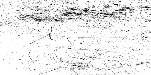 Distressed black texture dark grainy texture on white background. Grunge snow overlay. Vector illustration.