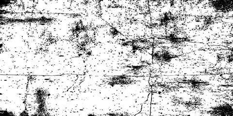 Distressed black texture dark grainy texture on white background. Grunge snow overlay. Vector illustration.