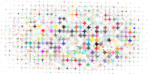 halftone dot vector modern geometrical circle abstract background. Dotted texture template. Geometric pattern in halftone style with gradient.