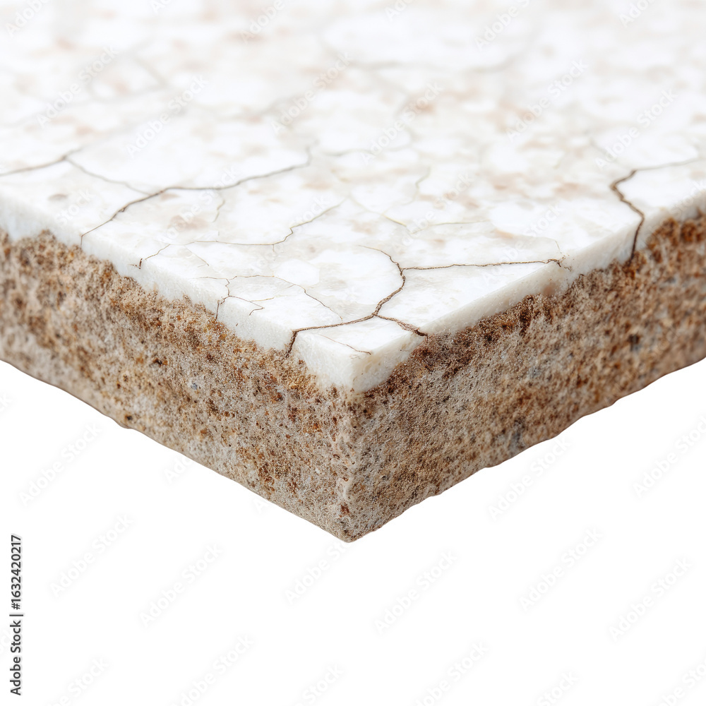 Poster close-up view of marble texture showing natural veins and patterns suitable for design and architect