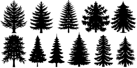 Black Twilight Lake Scene Icon Design