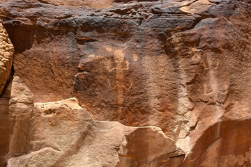 Fremont Petroglyphs at Dinosaur National Monument, Utah