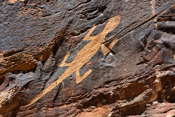 Fremont Petroglyphs at Dinosaur National Monument, Utah