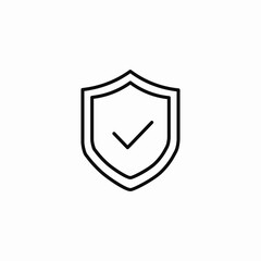 active security icon sign vector