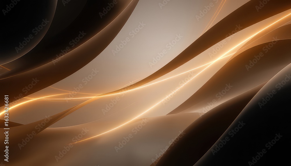 Aufkleber subtle interplay of light and shadow over curved surfaces, creating a gentle and refined visual text