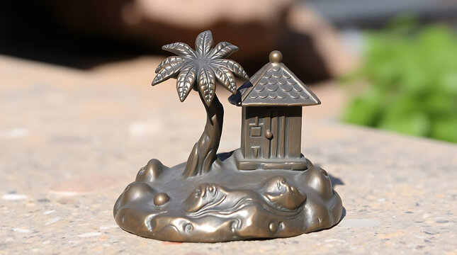 A serene beachside gazebo stands under open skies—its elegant silhouette offering shelter, stillness, and an invitation to gaze and dream by the sea.

