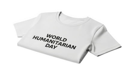 World Humanitarian Day Tshirt Mockup