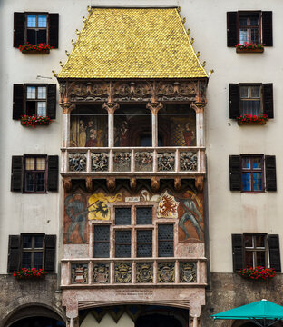 The Golden Roof (Goldenes Dachl) in Innsbruck, Austria