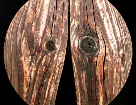 Close-up of weathered wood planks (1)