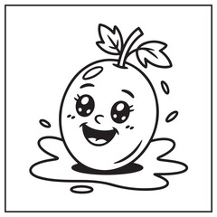Fruits Coloring Pages