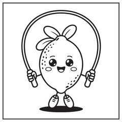 Fruits Coloring Pages