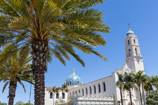 San Diego, CA - August 2, 2025 - Campus of the Uniersity of San Diego