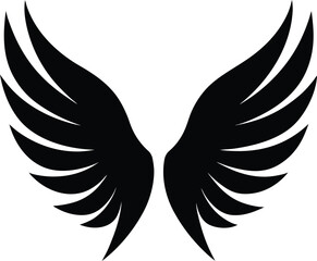 wing, feather, flight, birdwing, angelwing, flying, soar, wingtip, feathershape