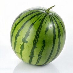 Fresh Watermelon Isolated on White Background