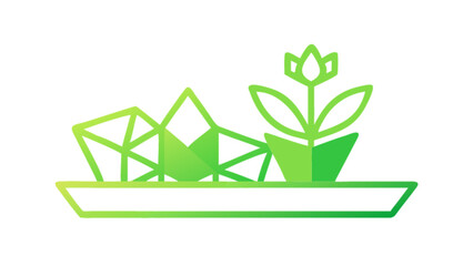 A knight facing a chess queen with a dragon in the background on a chess board landscape