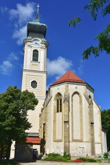 church St.Martin in town Mistelbach in Lower Austria