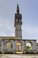 Fototapeta premium Enclos paroissial de Berven dans le département du Finistère - Bretagne