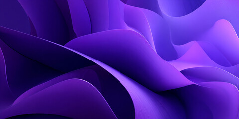 Flowing purple abstract waves smooth
