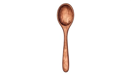 Wooden spoon illustration (1)