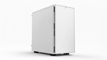 White computer case