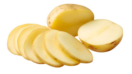 Slices of potatoe
