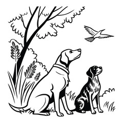 Stylized Hunting Companion