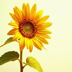 Obraz premium Amber sunflower oil burst, radiating outwards, golden hour, drizzle, close up
