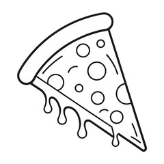 illustration of a pizza