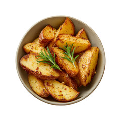 Crispy Roasted Potato Wedges with Rosemary