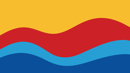 Naklejka premium dual wave tone vector background