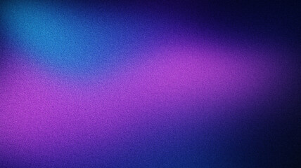 Abstract web banner design, with dark blue purple color gradient background, grainy texture effect,