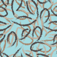 seamless pattern with flowers