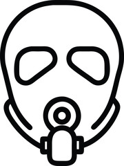 oxygen mask icon 