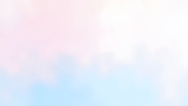 Fototapeta hand painted look gradient from pastel pink to sky blue, watercolor texture, for background