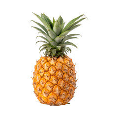 pineapple on white