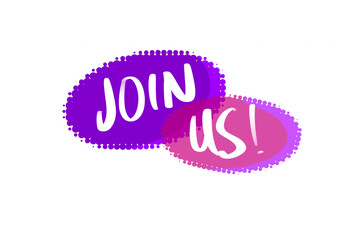 join us business clipart graphic on transparent background