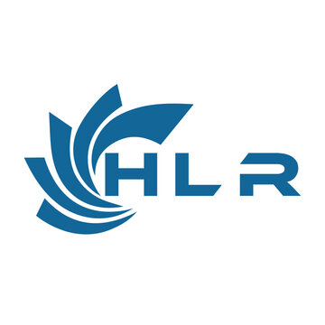 HLR letter design. HLR letter technology logo design on a white background. HLR Monogram logo design for an entrepreneur and business.