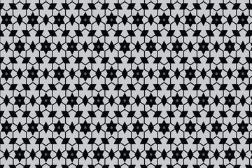 black and white seamless pattern