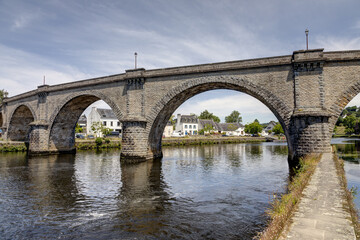 Viaduc de Châteaulin dans le département du Finistère - Bretagne