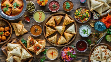 Fototapeta premium World Samosa Day