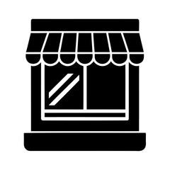 Storefront shop window commercial building retail front exterior architectural design concept